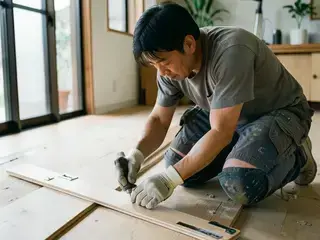 ステップ04 シート張り込み